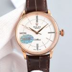 ROLEX 316L Steel Geneve Cellini Time Replica Watch 39mm